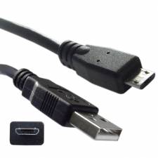 CABLE USB 2.0  1.8M A MICRO-B  USB  MACHO NEGRO PN: USB A MICRO-B EAN: 1000000001053